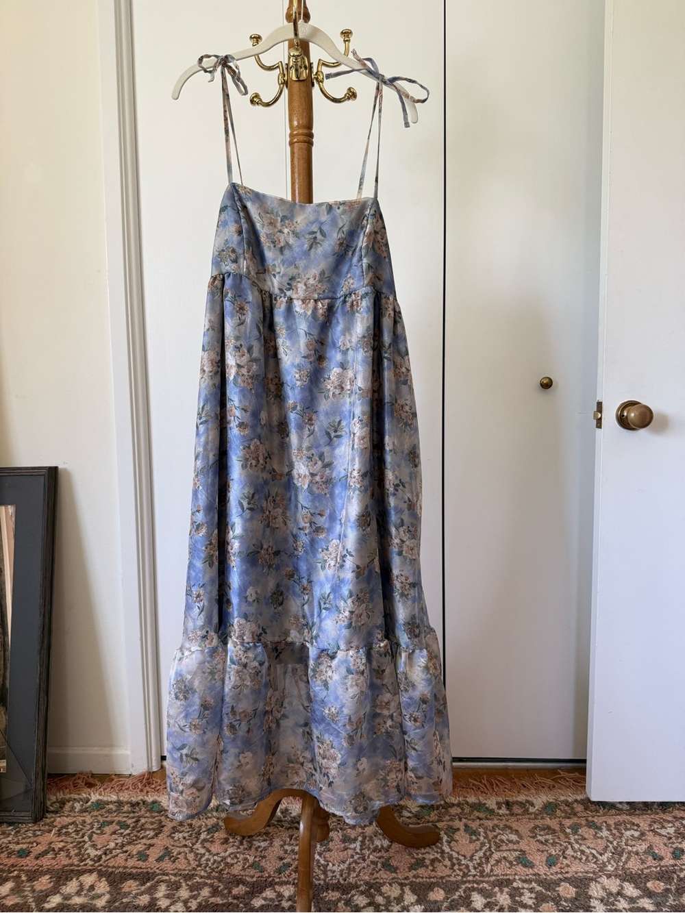 Fairy tale blue floral dress